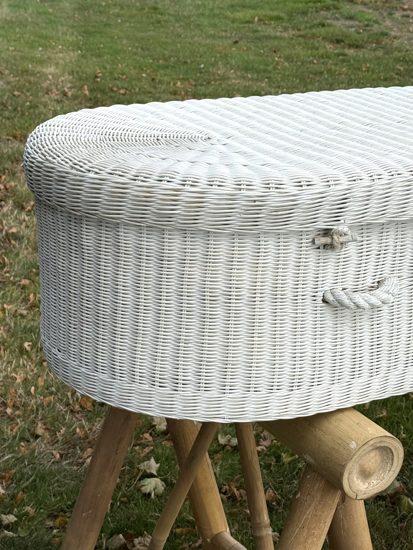 Natural Wicker Eco Coffin – Medium